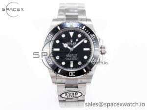 Rolex Submariner 41mm 124060 No Date 904L Steel Clean 1:1 Best Edition VR3230