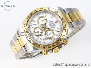 Rolex Daytona 116503 KING 1:1 Best Edition White Dial on SS/YG Bracelet SA4130 - Image 6