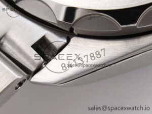 Omega SEAMASTER PLANET OCEAN 6000M ULTRA DEEP 45.5MM SS TF 1:1 BEST EDITION GRAY DIAL ORANGE BEZEL ON SS BRACELET A2824 - Image 23