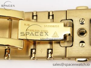 Omega Constellation 39mm YG ASWF 1:1 Best Edition White Dial on YG Bracelet A8801 - Image 27