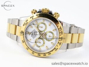 Rolex Daytona 116503 KING 1:1 Best Edition White Dial on SS/YG Bracelet SA4130 - Image 5