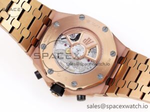 Audemars Piguet Royal Oak Offshore 42mm RG/RG Blue/Gold APF A7750 - Image 17