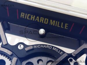 Richard Mille RM035 Transparent RMF Best Edition Skeleton Dial on Translucent Rubber Strap Clone RMUL2 - Image 10