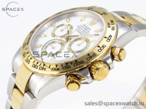 Rolex Daytona 116503 KING 1:1 Best Edition White Dial on SS/YG Bracelet SA4130 - Image 7