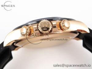 Rolex Daytona 116515 Clean 1:1 Best Edition Chocolate Dial Lume Markers on Oysterflex Strap SA4130 V2 - Image 15