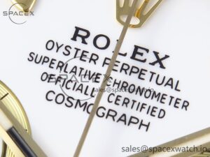 Rolex Daytona 116503 KING 1:1 Best Edition White Dial on SS/YG Bracelet SA4130 - Image 9