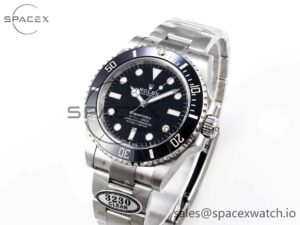 Rolex Submariner 41mm 124060 No Date 904L Steel Clean 1:1 Best Edition VR3230 - Image 4