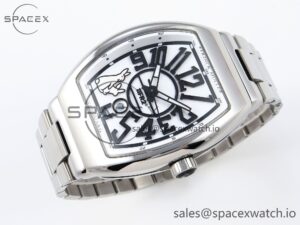 Franck Muller Vanguard SS ABF Best Edition White Dial on SS Bracelet A2824 - Image 6