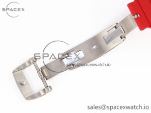 Richard Mille RM035 BLACK CARBON SONIC BEST EDITION SKELETON DIAL ON RED RUBBER STRAP CLONE RMUL2 - Image 30