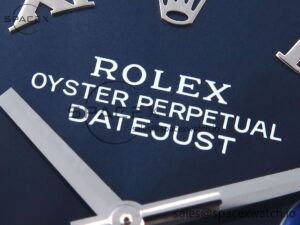 Rolex DateJust 41 126334 Fluted Bezel ARF 1:1 Best Edition 904L Steel Blue Roman Dial on Jubilee Bracelet VR3235 - Image 9