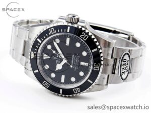 Rolex Submariner 41mm 124060 No Date 904L Steel Clean 1:1 Best Edition VR3230 - Image 5