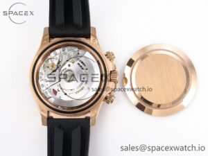 Rolex Daytona 116515 Clean 1:1 Best Edition RG Dial Black Markers on Oysterflex Strap SA4130 V2 - Image 18