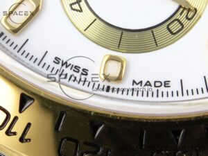 Rolex Daytona 116503 KING 1:1 Best Edition White Dial on SS/YG Bracelet SA4130 - Image 12