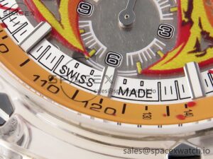Audermars Piguet Royal Oak Offshore 44mm Transparent APF Best Edition Yellow Dial on Yellow Rubber Strap A3126 - Image 18