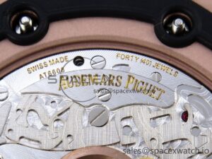 Audemars Piguet Royal Oak Offshore 42mm RG/RG Blue/Gold APF A7750 - Image 23