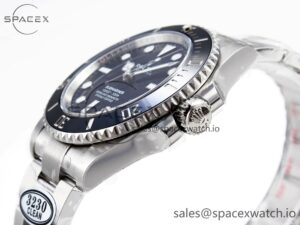 Rolex Submariner 41mm 124060 No Date 904L Steel Clean 1:1 Best Edition VR3230 - Image 7