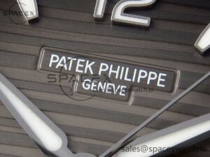 PATEK PHILIPPE NAUTILUS 7118 LADIES SS PPF 1:1 BEST EDITION BROWN DIAL ON SS BRACELET 324CS - Image 9
