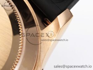 Rolex Daytona 116515 Clean 1:1 Best Edition Silver Dial RG Markers on Oysterflex Strap SA4130 V2 - Image 24