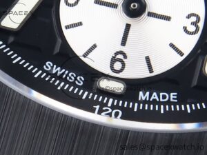 Audermars Piguet Royal Oak Offshore 42mm SS APF 1:1 Best Edition Black Dial White Markers Ceramic Bezel on Black Rubber Strap A7750 - Image 12