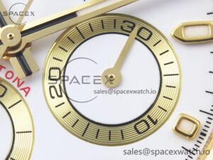 Rolex Daytona 116508 KING 1:1 Best Edition White Dial on YG Bracelet SA4130 - Image 10