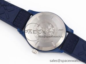Iwc Pilot’s Watch Laureus Blue Ceramic IW328101 ZF 1:1 Best Edition on Blue Nylon Strap A32111 - Image 17