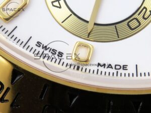 Rolex Daytona 116508 KING 1:1 Best Edition White Dial on YG Bracelet SA4130 - Image 12