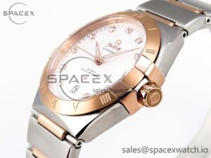 Omega Constellation 39mm SS/YG ASWF 1:1 Best Edition YG Diamonds Dial on SS/YG Bracelet A8800 - Image 7
