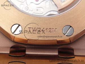 Audemars Piguet Royal Oak Offshore 42mm RG/RG Blue/Gold APF A7750 - Image 27