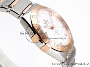 Omega Constellation 39mm SS/YG ASWF 1:1 Best Edition YG Diamonds Dial on SS/YG Bracelet A8800 - Image 8