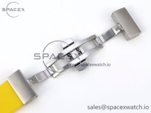 Audermars Piguet Royal Oak Offshore 44mm Transparent APF Best Edition Yellow Dial on Yellow Rubber Strap A3126 - Image 25