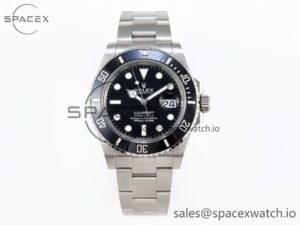 Rolex Submariner 41mm 126610 LN Black Ceramic 904L Steel JDF 1:1 Best Edition VR3235