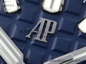 AUDEMARS PIGUET ROYAL OAK OFFSHORE DIVER 15720 APSF 1:1 BEST EDITION BLUE DIAL ON BLUE RUBBER STRAP SA4308 - Image 9