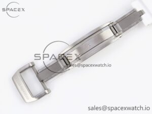 Richard Mille RM035 Transparent RMF Best Edition Skeleton Blue Dial on White Rubber Strap Clone RMUL2 - Image 23