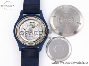 Iwc Pilot’s Watch Laureus Blue Ceramic IW328101 ZF 1:1 Best Edition on Blue Nylon Strap A32111 - Image 16