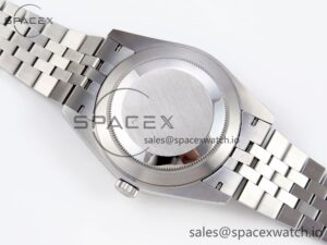 Rolex DateJust 41 126334 Fluted Bezel ARF 1:1 Best Edition 904L Steel Blue Roman Dial on Jubilee Bracelet VR3235 - Image 16