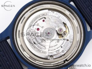 Iwc Pilot’s Watch Laureus Blue Ceramic IW328101 ZF 1:1 Best Edition on Blue Nylon Strap A32111 - Image 19