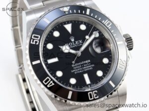 Rolex Submariner 41mm 126610 LN Black Ceramic 904L Steel JDF 1:1 Best Edition VR3235 - Image 3