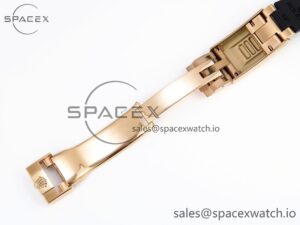 Rolex Yacht-Master 126655 904L Steel AR+F 1:1 Best Edition Black Dial on Oysterflex Strap VR3235 - Image 30
