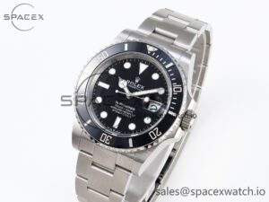 Rolex Submariner 41mm 126610 LN Black Ceramic 904L Steel JDF 1:1 Best Edition VR3235 - Image 4
