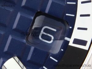 AUDEMARS PIGUET ROYAL OAK OFFSHORE DIVER 15720 APSF 1:1 BEST EDITION BLUE DIAL ON BLUE RUBBER STRAP SA4308 - Image 10