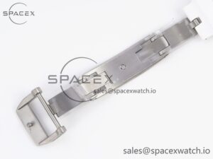 Richard Mille RM035 Green Transparent RMF Best Edition Skeleton Dial on White Rubber Strap Clone RMUL2 - Image 24