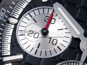 Audermars Piguet Royal Oak Offshore 44mm SS Black Ceramic Bezel APF 1:1 Best Edition Black/Silver Dial on Black Rubber Strap A4401 - Image 11