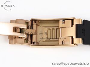 Rolex Yacht-Master 126655 904L Steel AR+F 1:1 Best Edition Black Dial on Oysterflex Strap VR3235 - Image 34