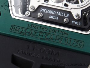 Richard Mille RM21-02 Tourbillon NTPT RMF Best Edition Skeleton Dial on Black Rubber Strap - Image 24