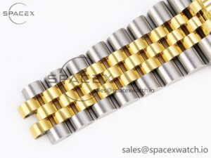 Rolex DateJust 36 SS 126233 VSF 1:1 Best Edition 904L Steel YG Textured Dial on Jubilee Bracelet VS3235 - Image 25