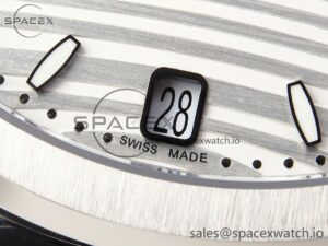 PATEK PHILIPPE NAUTILUS 7118 LADIES SS PPF 1:1 BEST EDITION WHITE DIAL ON SS BRACELET 324CS - Image 10