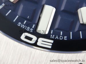AUDEMARS PIGUET ROYAL OAK OFFSHORE DIVER 15720 APSF 1:1 BEST EDITION BLUE DIAL ON BLUE RUBBER STRAP SA4308 - Image 12