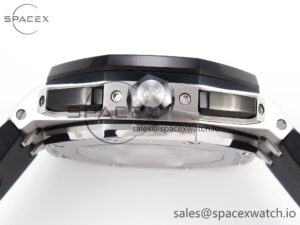 Audermars Piguet Royal Oak Offshore 44mm SS Black Ceramic Bezel APF 1:1 Best Edition Black/Silver Dial on Black Rubber Strap A4401 - Image 15