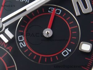 Rolex Daytona 116509 SS OMF Best Edition Black Numeral Dial on SS Bracelet A7750 (Slim Movement) - Image 10