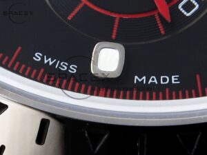 Rolex Daytona 116509 SS OMF Best Edition Black Numeral Dial on SS Bracelet A7750 (Slim Movement) - Image 12